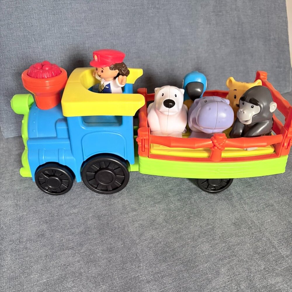 Fisher Price Little People Zoo Train with Extra Animals